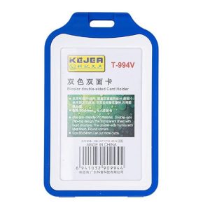 Kejea T-994V ডাবল-সাইডেড প্লাস্টিক আইডি কার্ড হোল্ডার